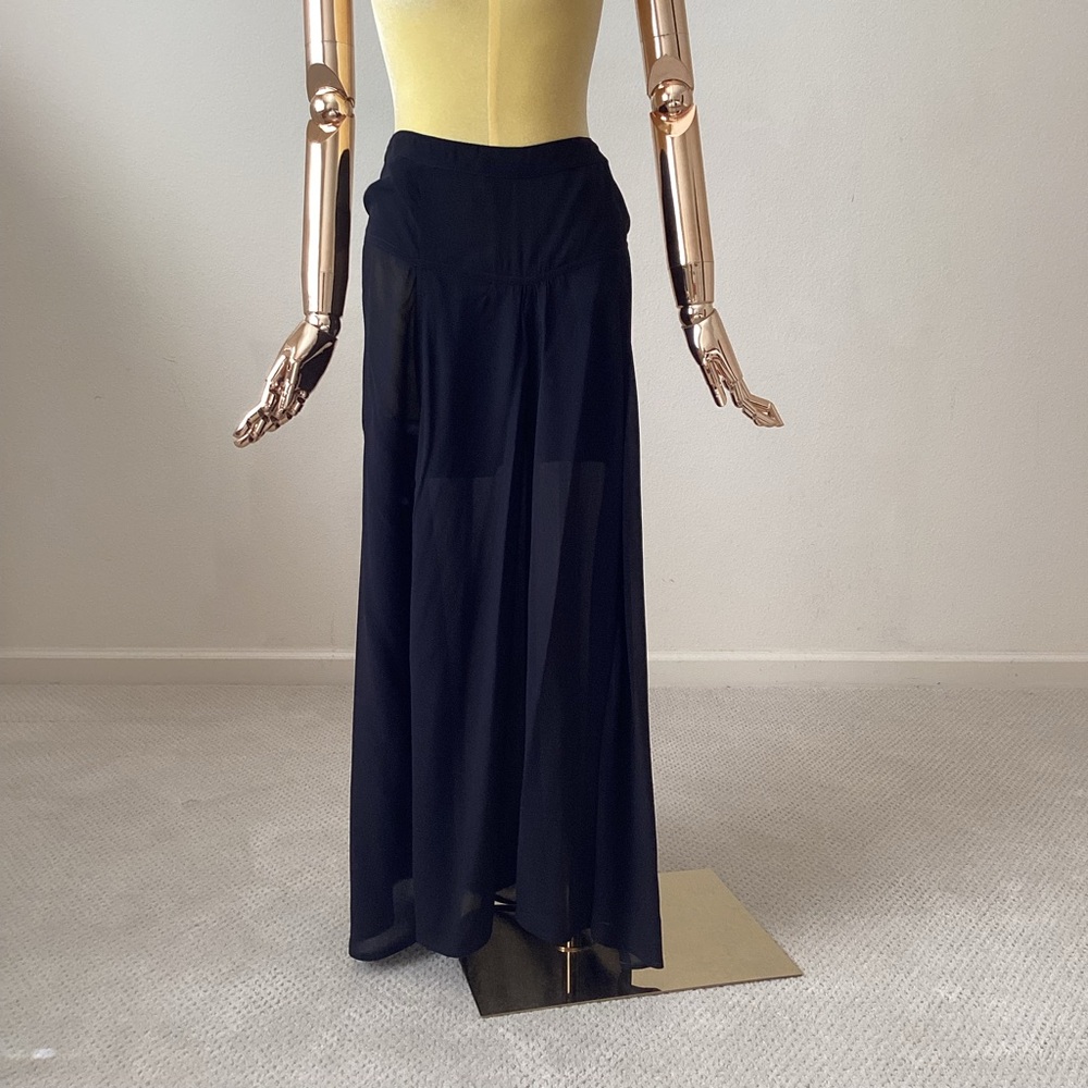 Black Maxi Skirt - Women's Classic Long Skirt